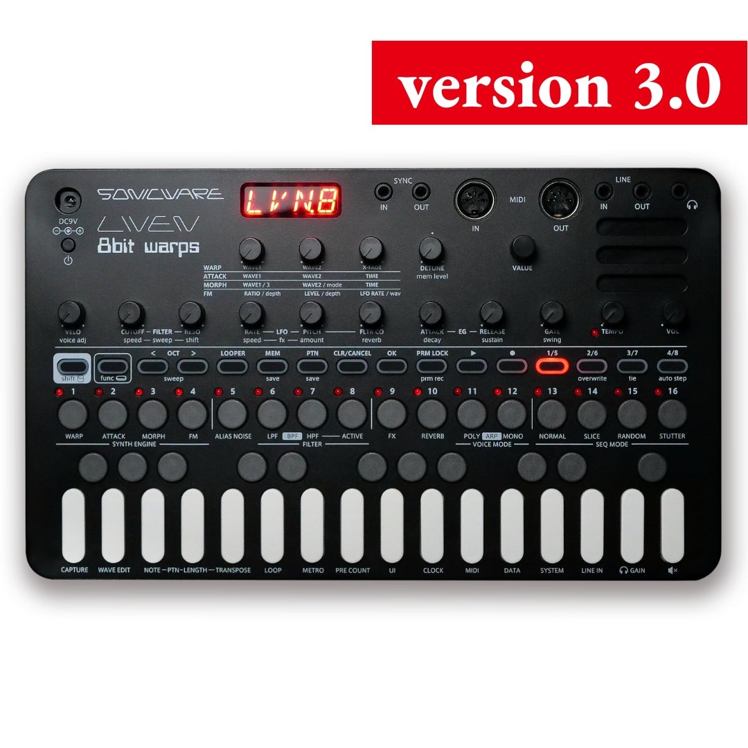 Sonicware LIVEN 8bit warps