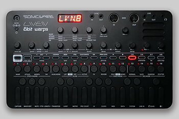 Sonicware LIVEN 8bit warps - Black Edition