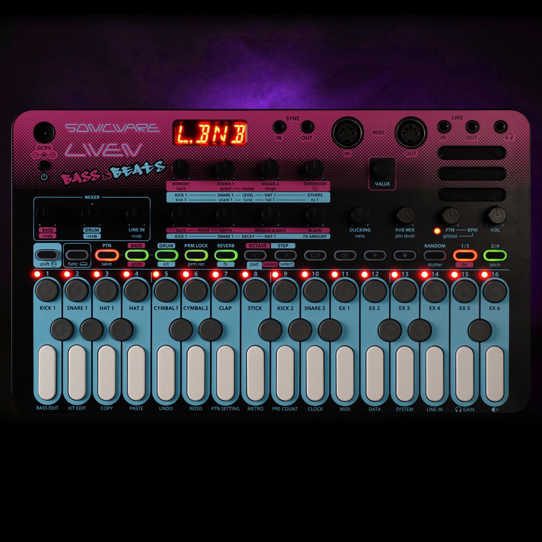 Sonicware LIVEN Bass & Beats - 4