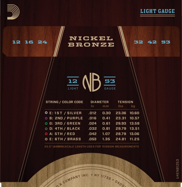 D'Addario NB1253 - 6