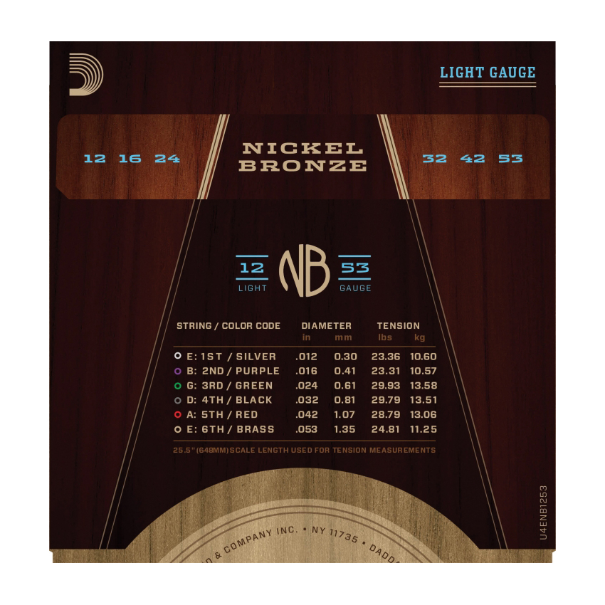 D'Addario NB1253 - 3