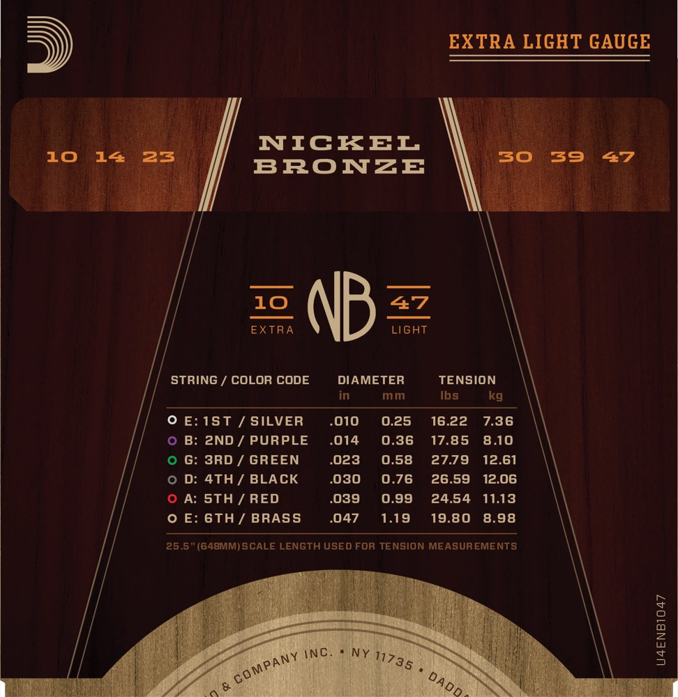 D'Addario NB1047 - 6