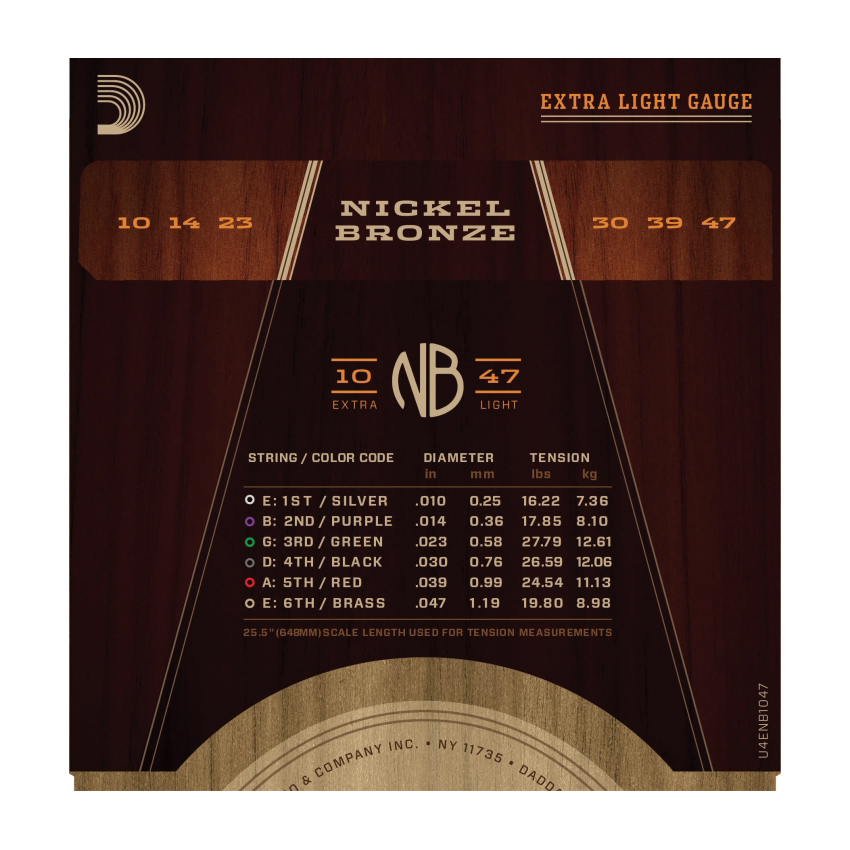 D'Addario NB1047 - 3