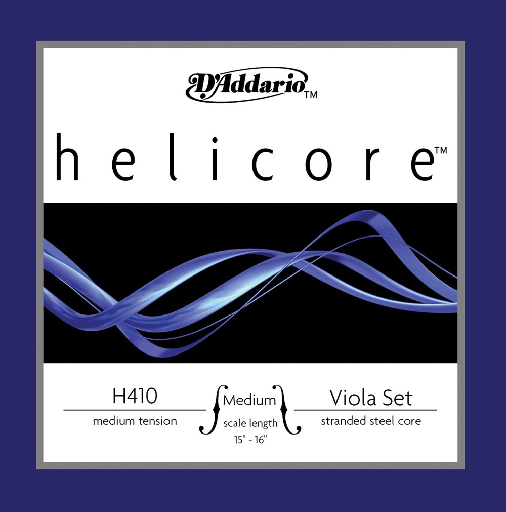 D'Addario H410 MM Helicore viola set
