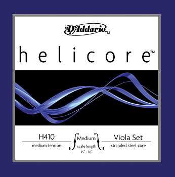 D'Addario H410 MM Helicore viola set