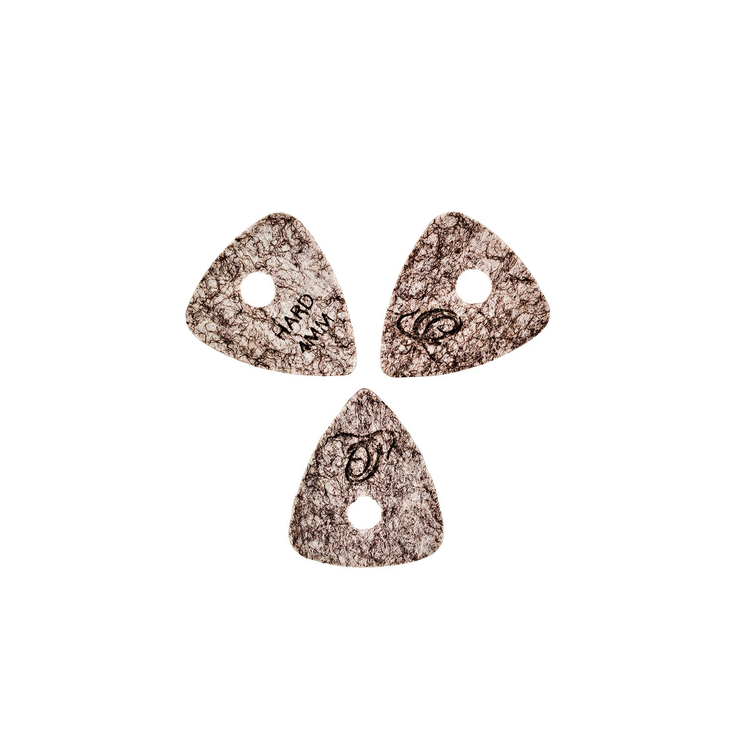 Ortega OGP-F-H3 Picks for ukulele, 4mm Hard 3-pack