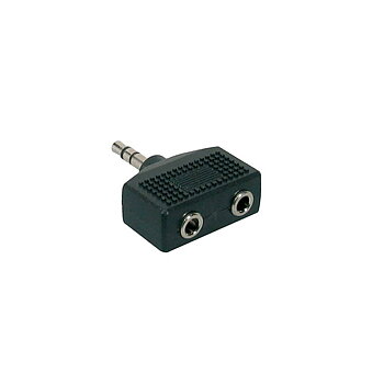 Y-Adapter TRS 3.5 Stereo - Dual TRS 3.5 Female
