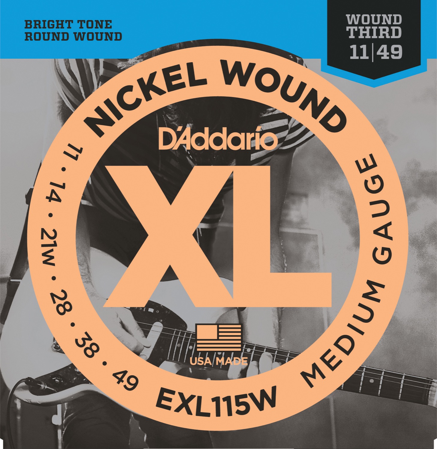 D'Addario EXL115W - 2
