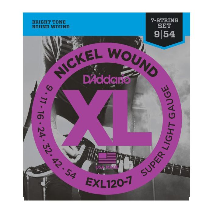 D'Addario EXL120-7