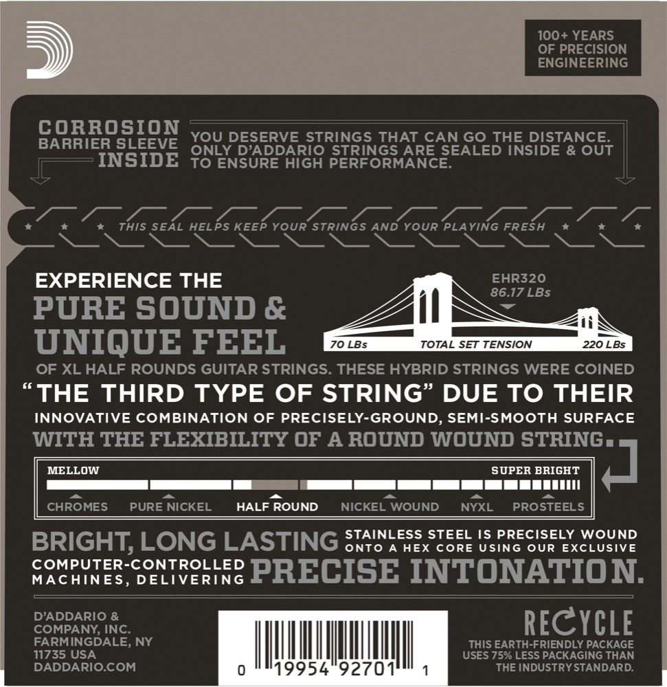 D'Addario EHR320 - 3