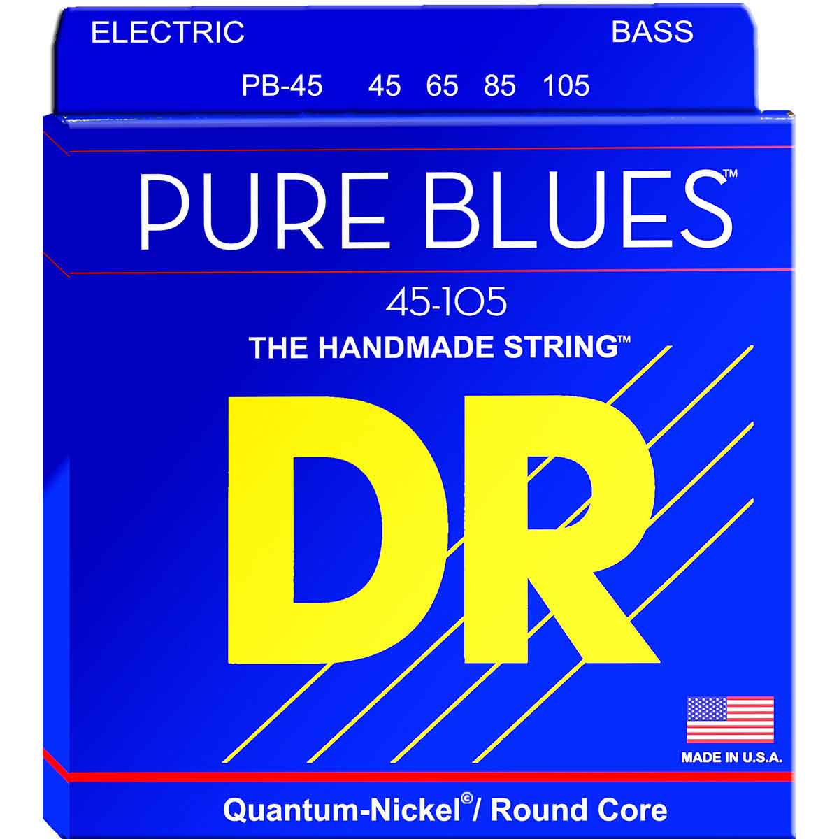 DR Strings PB-45 Pure blues bassträngar, 045-105