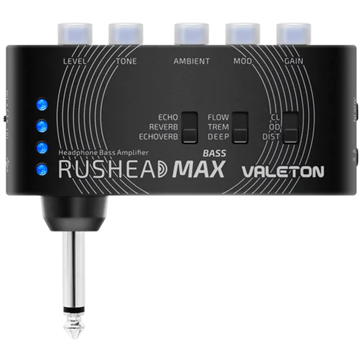 Valeton RH-101 Rushead Max Bass Hörlursförstärkare till bas
