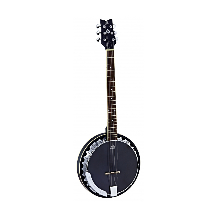 Ortega Banjo 6-str. OBJ350/6-SBK incl. bag