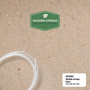 Wooden strings UKU022 ukulelesträngar