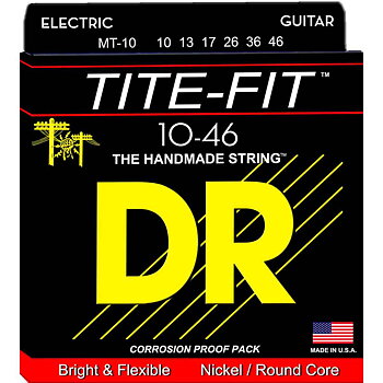 DR Strings MT-10 Tite-fit Elgitarrsträngar, 010-046