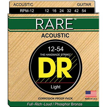 DR Strings RPM-12 Rare western gitarrsträngar, 012-054