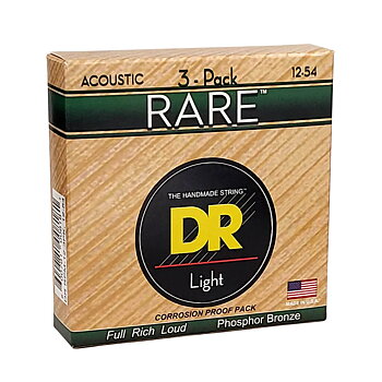 DR Strings RPM12-3 Pack western-strenge, 012-054, 3-pack