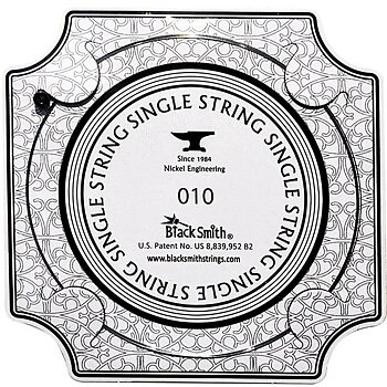 BlackSmith 10 lös plain-steel gitarrsträng .010