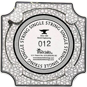 BlackSmith 12 lös plain-steel gitarrsträng .012