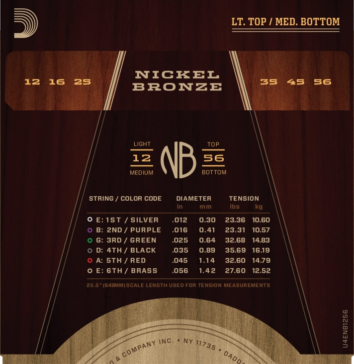 D'Addario NB1256 - 6