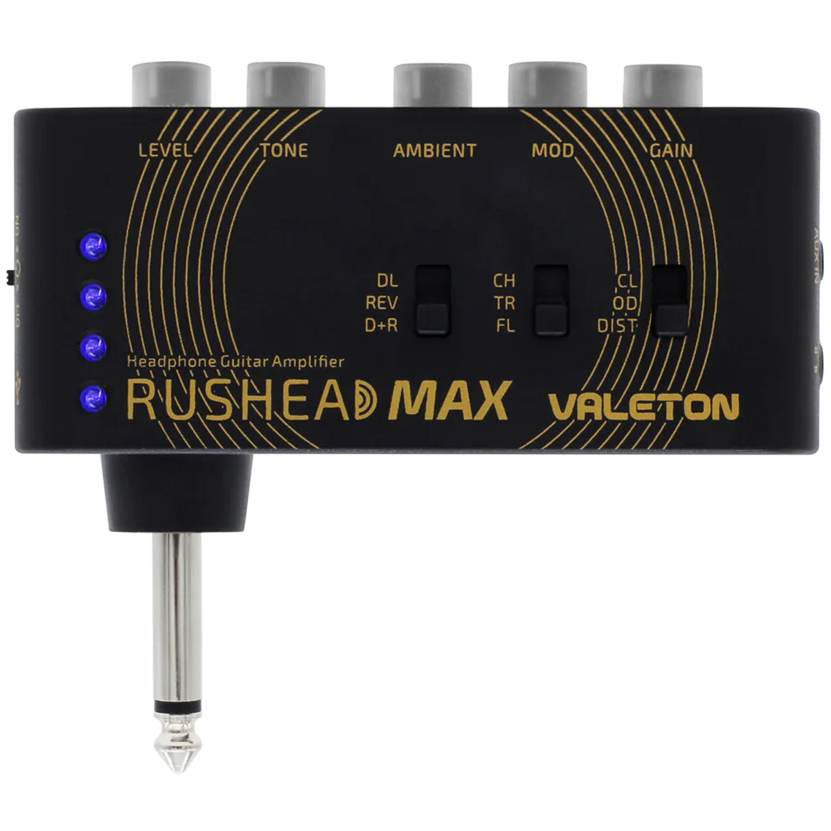 Valeton RH-100 Rushead Max Hörlursförstärkare för gitarr