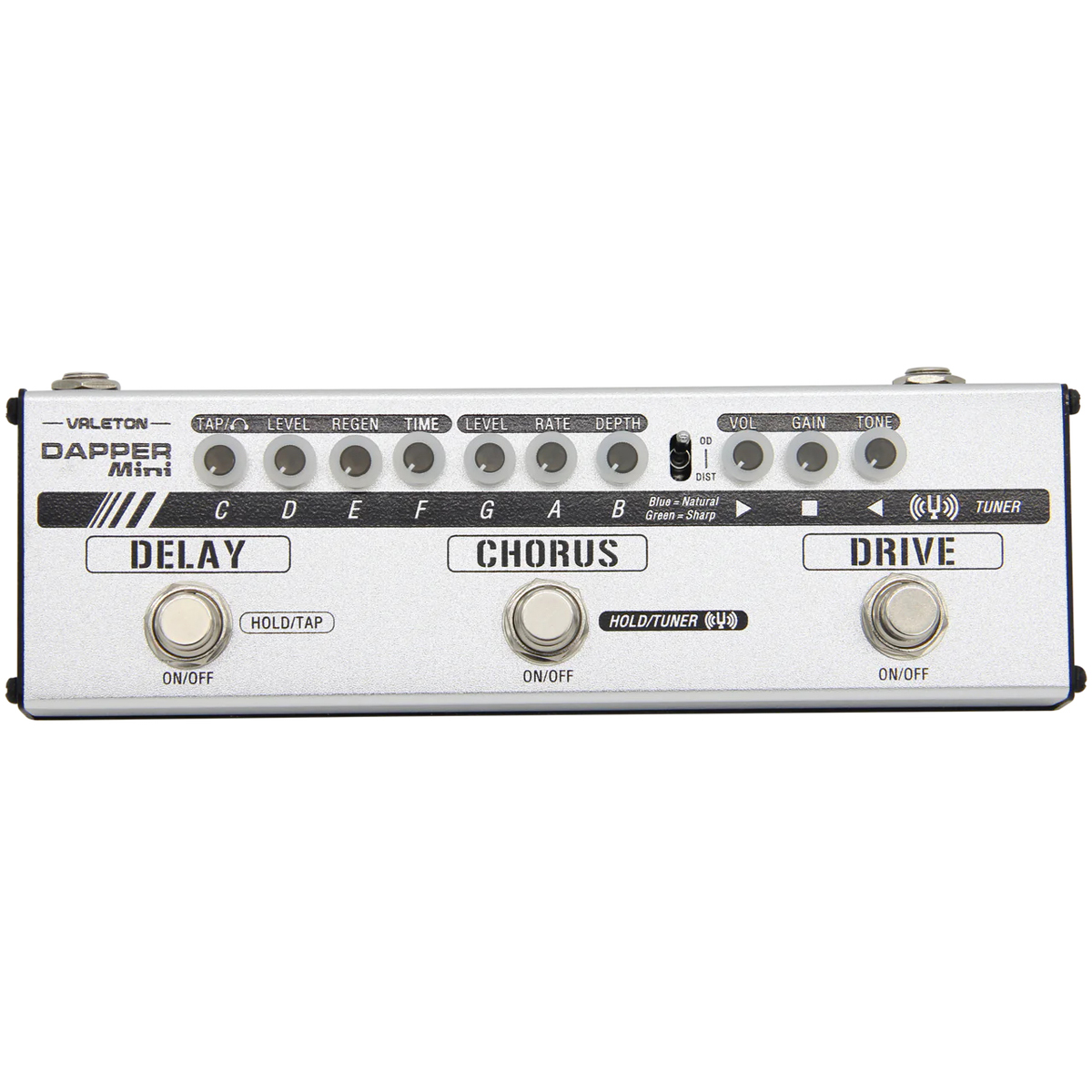 Valeton MES-1 Dapper Mini multieffekt för elgitarr