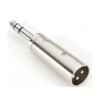 Adapter 6.3 mm Jack stereo male to XLR male