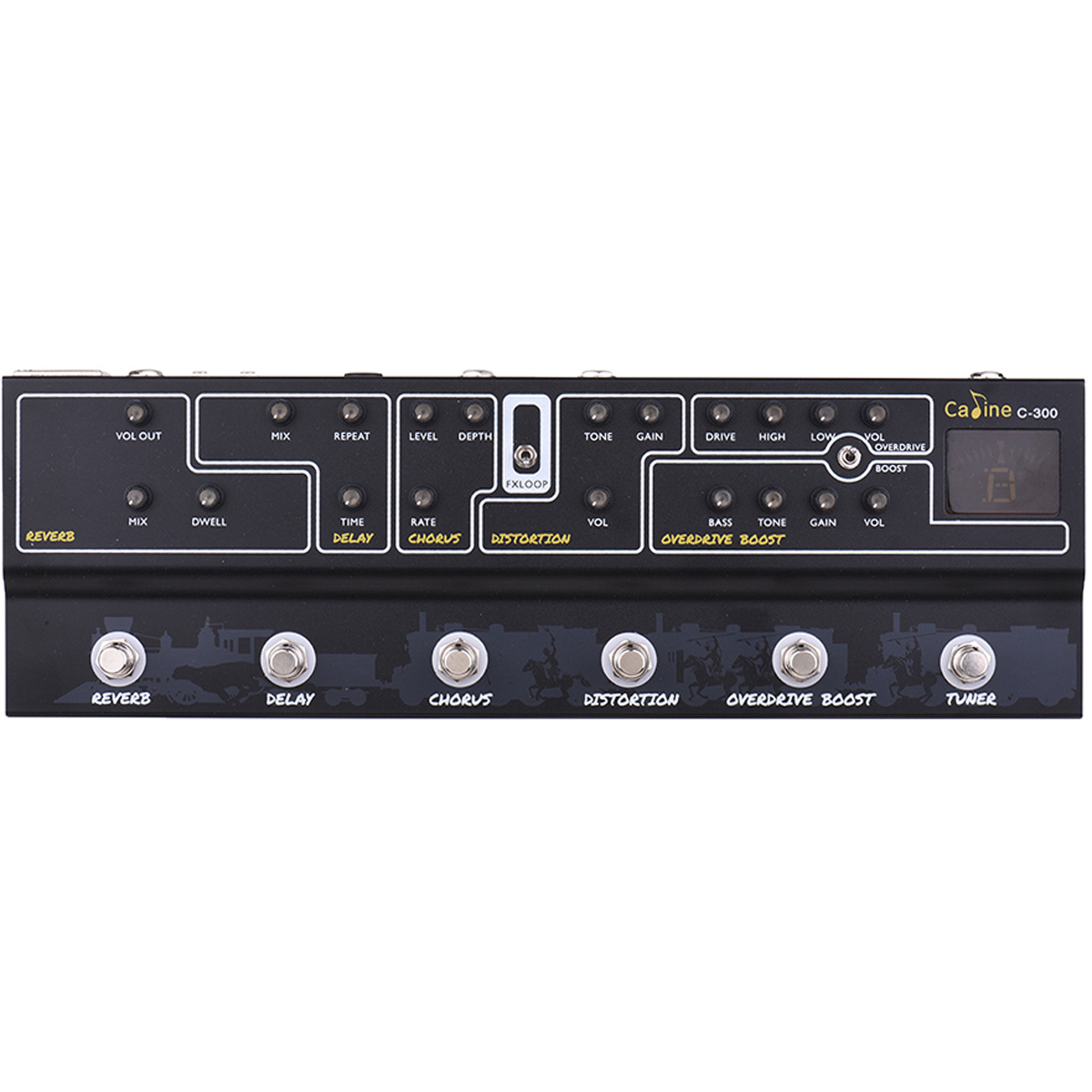 Caline C300 Multi Effect Pedal