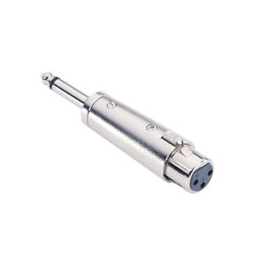 Adapter 6.3 mm Jack mono male to XLR female