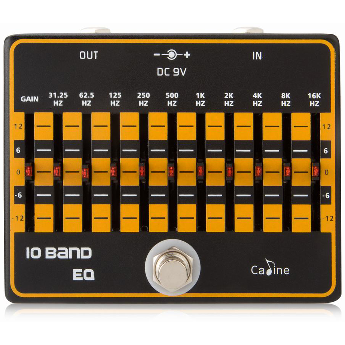 Caline CP-24 10 Band EQ Equalizer Pedal