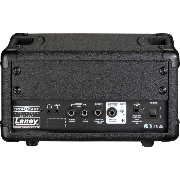 Laney IRF-LEADTOP 60w IRONHEART Foundry Series Guitar Head - 3