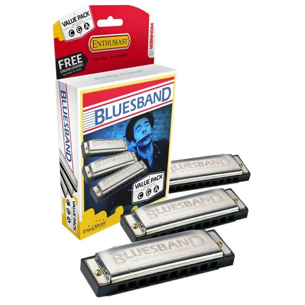 HOHNER Blues Band ValuePack (C-, G-, A-major)
