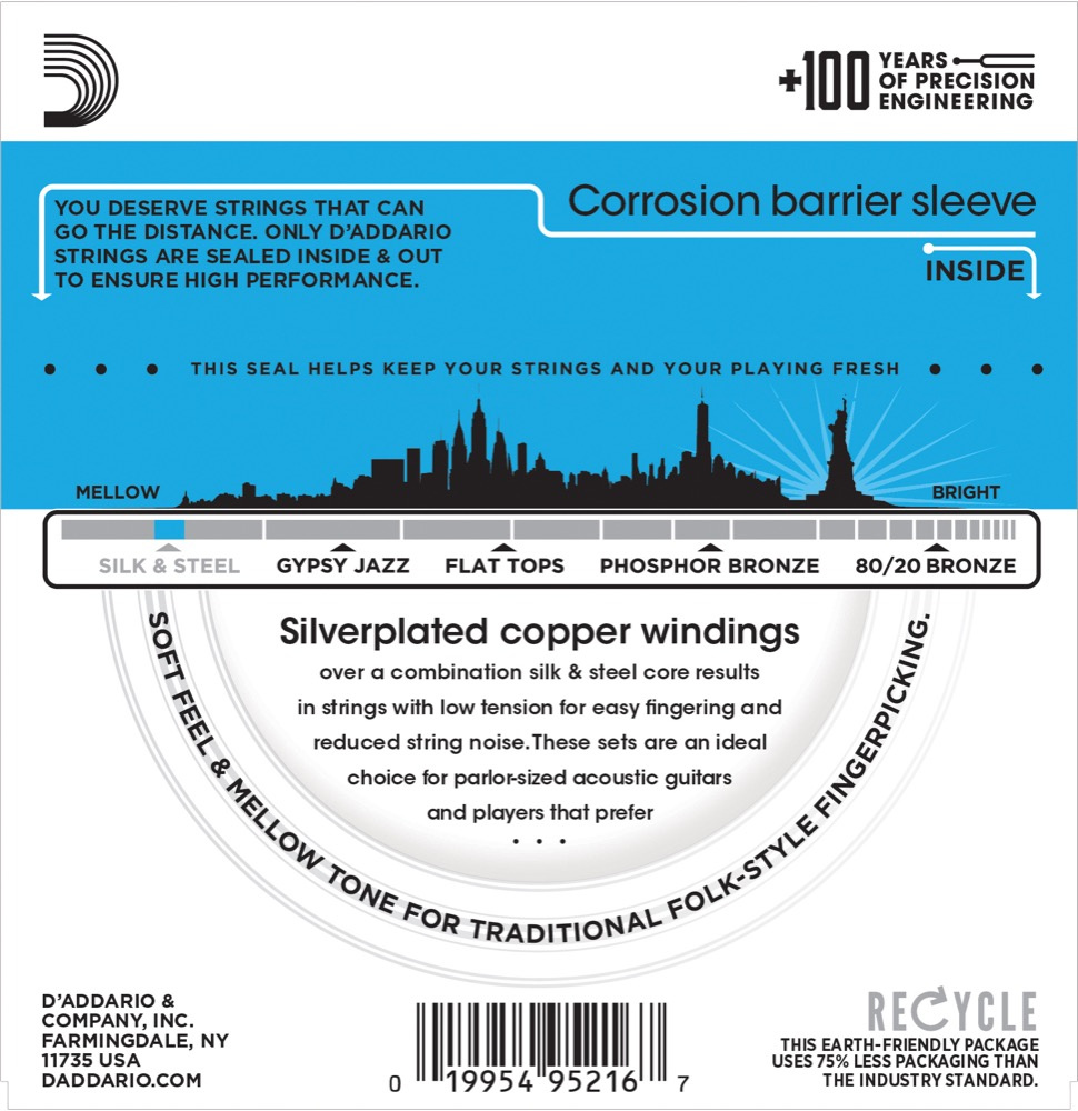 D'Addario EJ40 Silk & Steel - 3