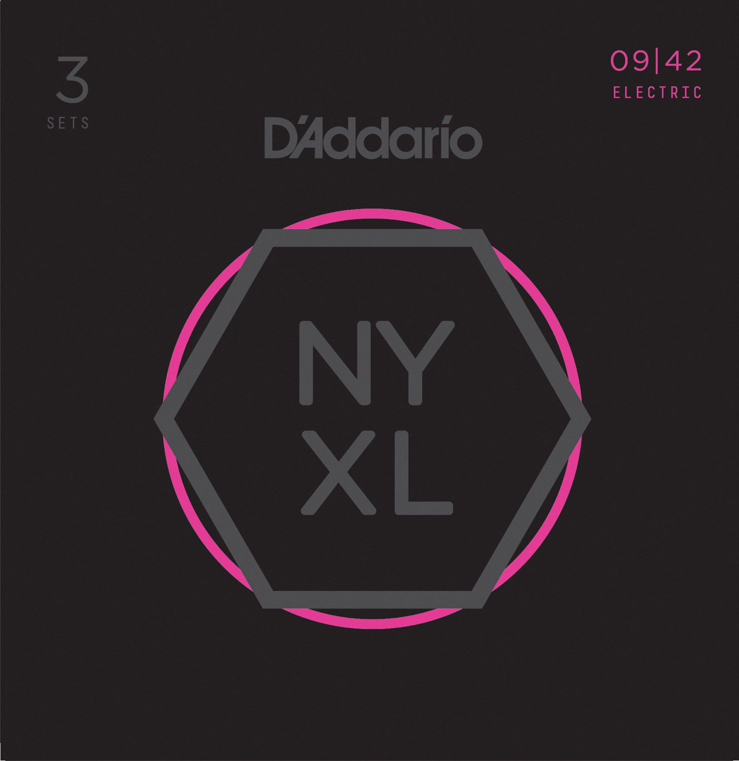 D'Addario NYXL0942-3P - 2