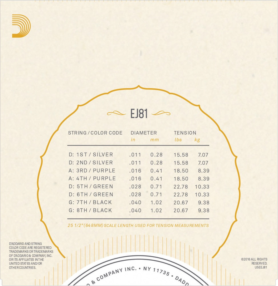 D'Addario EJ81 - 4