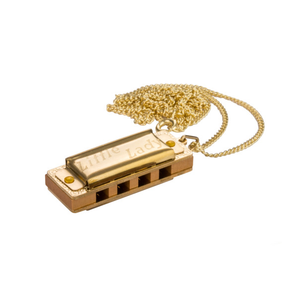 HOHNER Little Lady, gold plated with necklace - 2