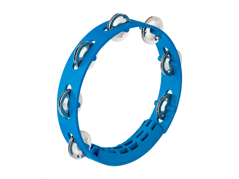 NINO49SB Compact ABS Tambourin 8'', Sky Blue