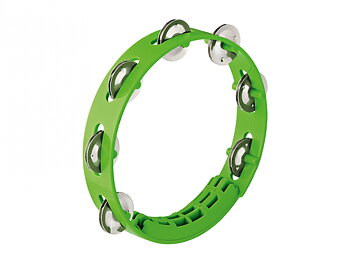 NINO49Y Compact ABS Tambourin 8'', Gras Green