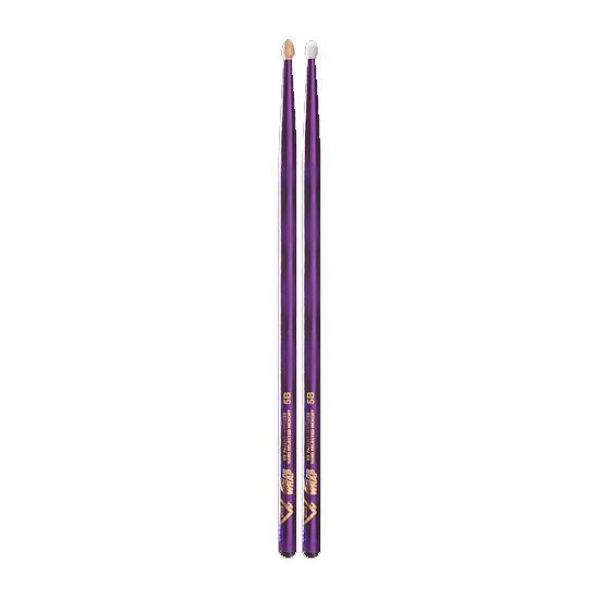 Vater 5B Purple Optic Wood Tip