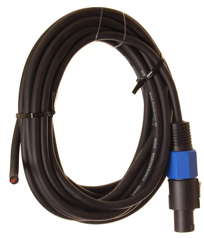 HiEnd Speakon kabel med en kontakt, 6&nbsp;meter