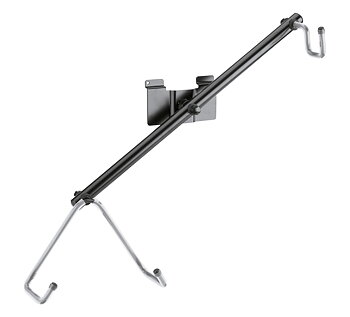 K&M 44185 Gitarrställ vägg Spårpanel