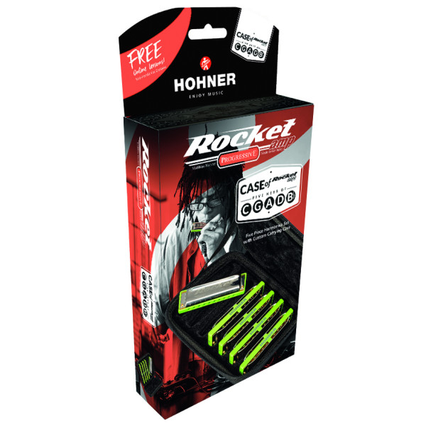 HOHNER Rocket Amp 5-Pack (C-, G-, A-, D-, Bb-major) - 2