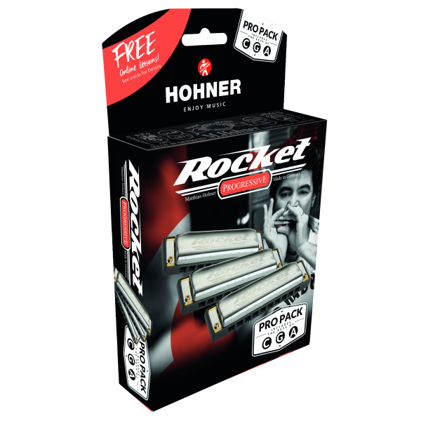 HOHNER Rocket ProPack (C, G, A major) - 4