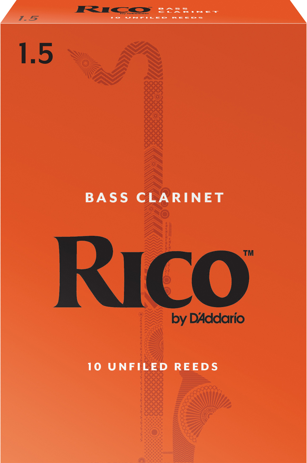 Rico Bas-Klarinett 10-Pack. Tjocklek 1.5