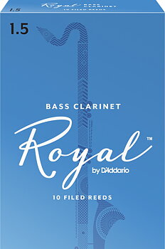 Rico Royal Bas-Klarinett. 10-Pack. Tjocklek 1.5