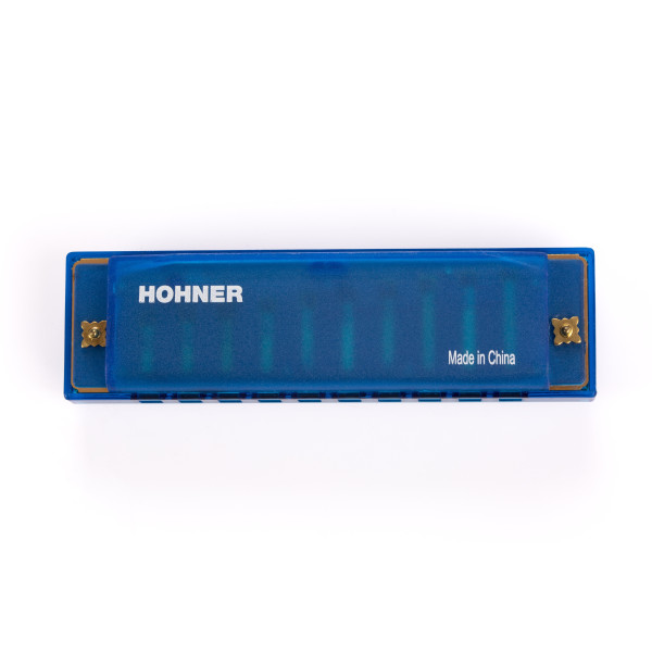 HOHNER Translucent Harp C, blue - 3