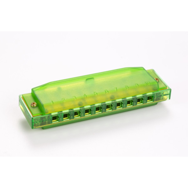 HOHNER Translucent Harp C, green - 2