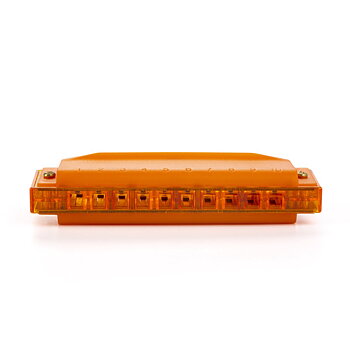 HOHNER Translucent Harp C, orange