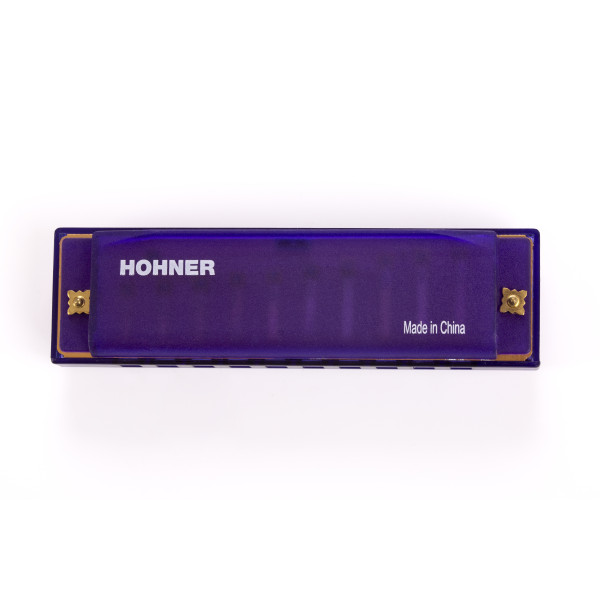 HOHNER Translucent Harp C, purple - 2