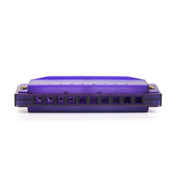 HOHNER Translucent Harp C, purple - 4